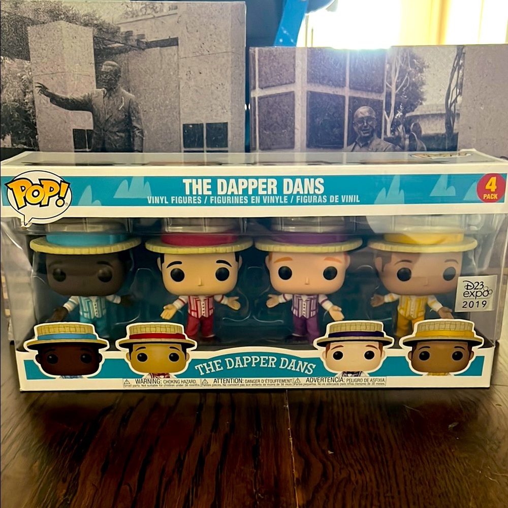 Funko Pop! Dapper Dans Disney D23 Expo 2019 Exclusive- NEW